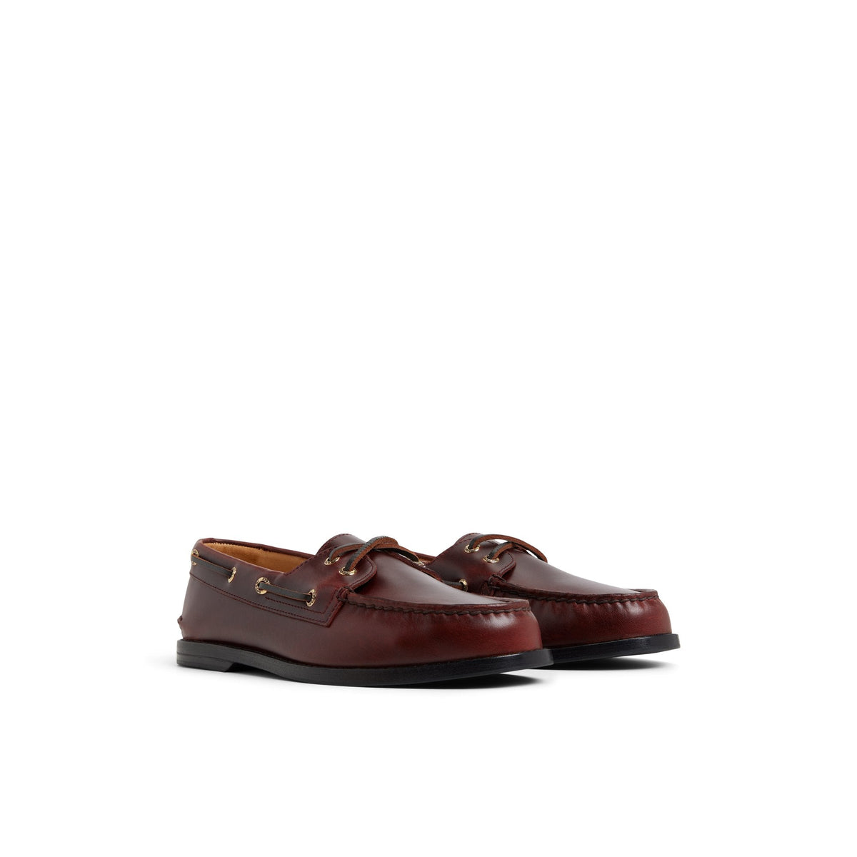 Sperry Prescott Gold Cup Boat Shoe Bordo