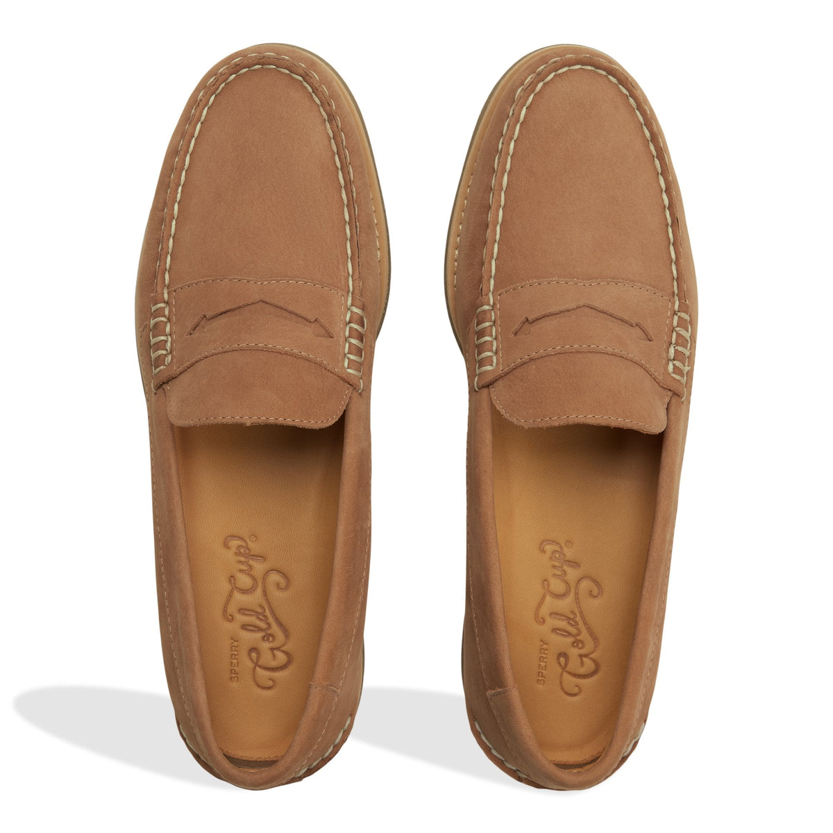 Sperry Gold Cup Cambridge Penny Loafer Sand