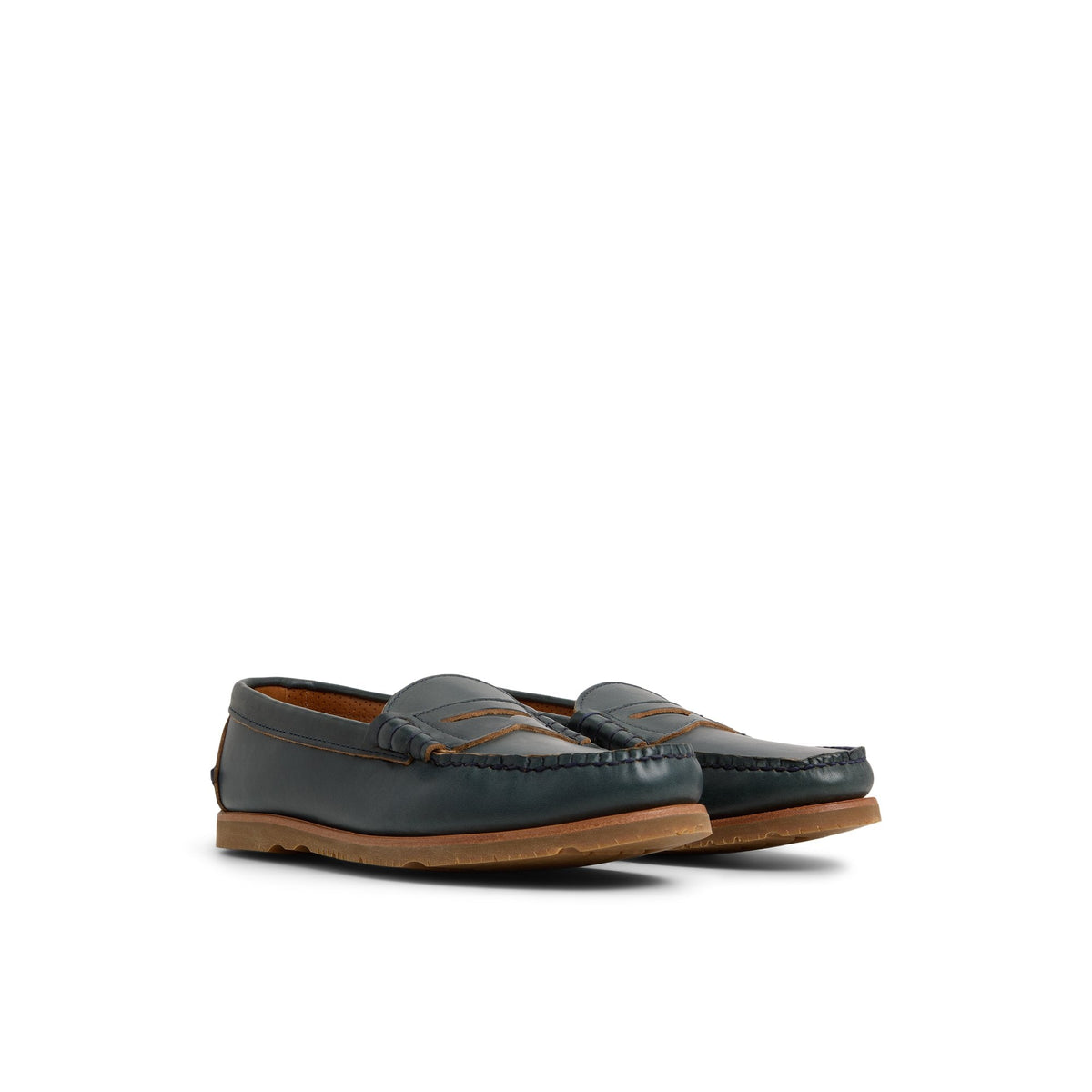Sperry Gold Cup Made in Maine Penny Loafer Navy
