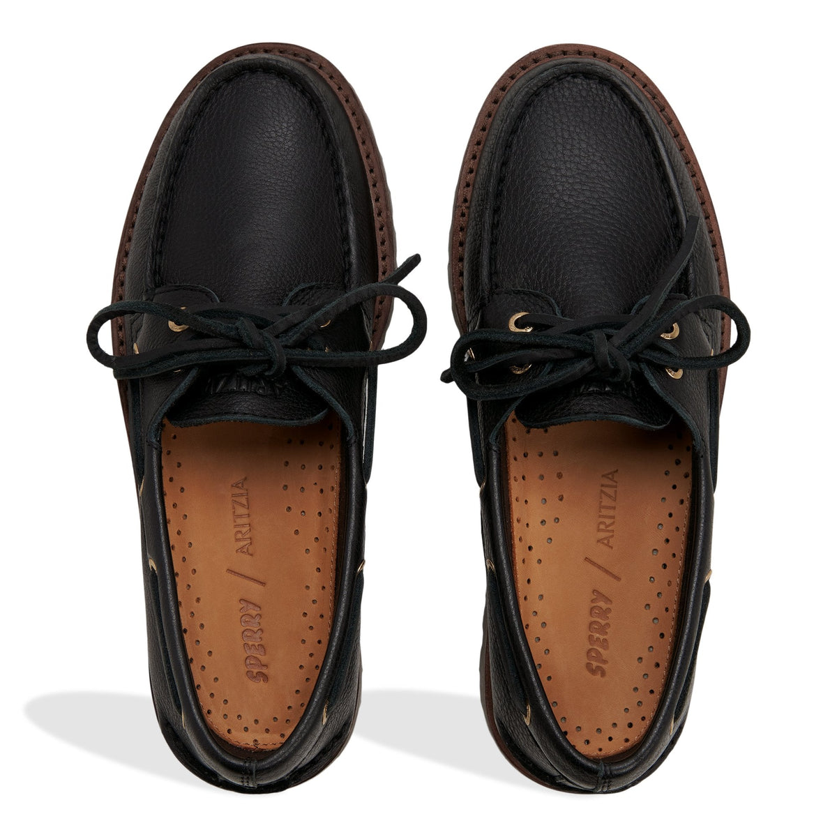 Sperry Sperry x Aritzia Authentic Original 2 Eye Lug Black