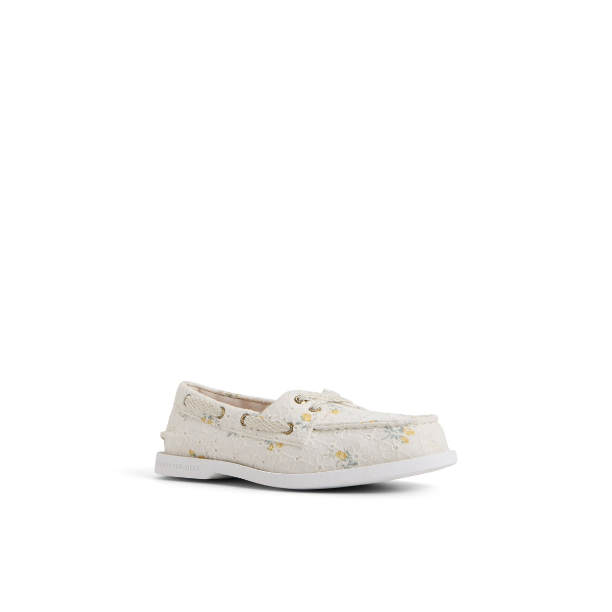 Sperry Authentic Original 2 Eye Lite Boat Shoe Cream