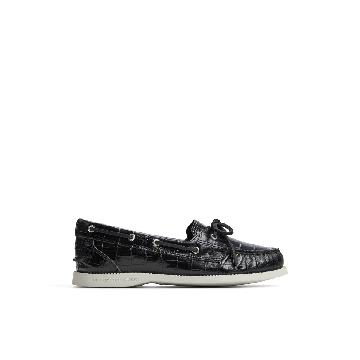 Sperry Authentic Original 1 Eye Boat Shoe Black