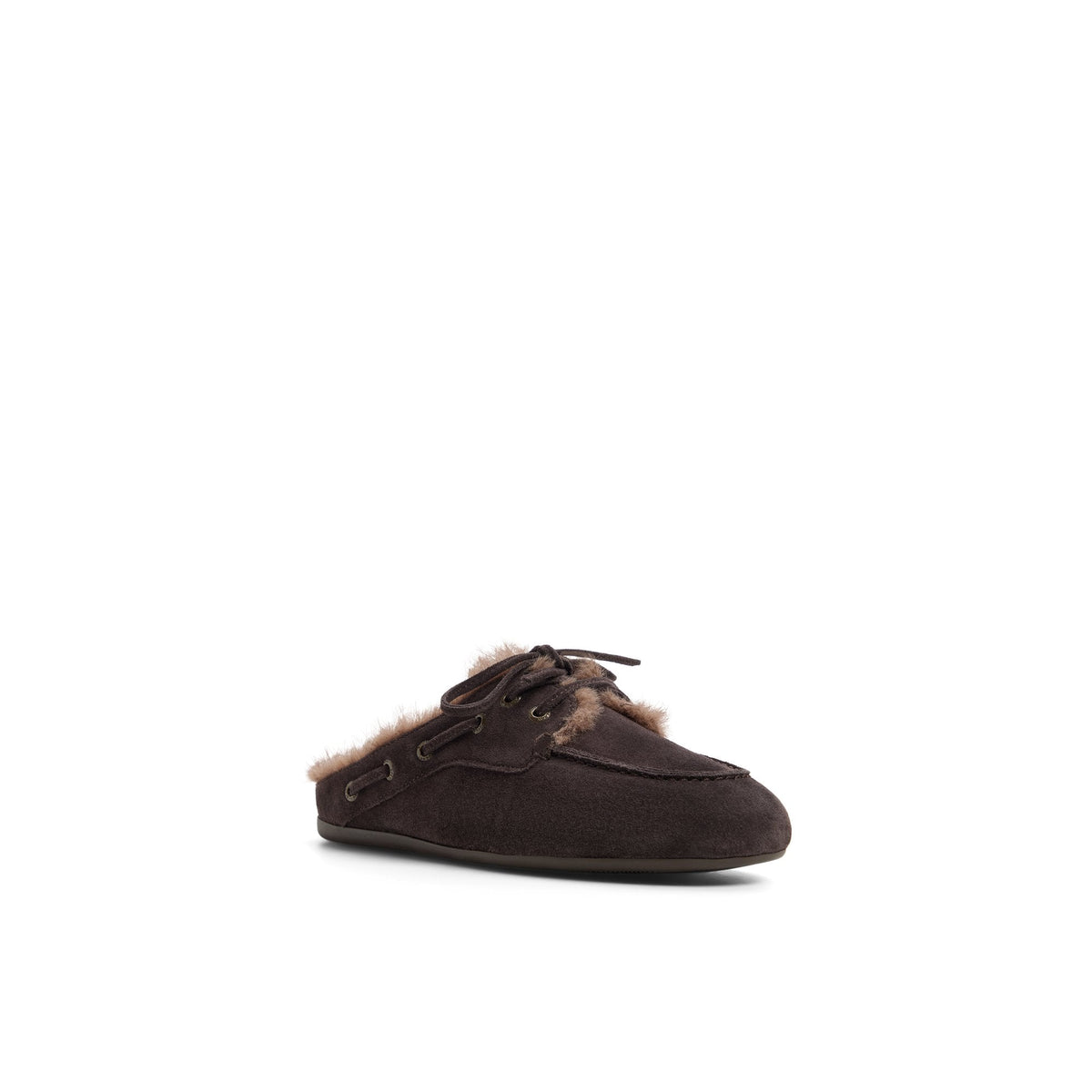 Sperry Slim Boat Mule Dark brown