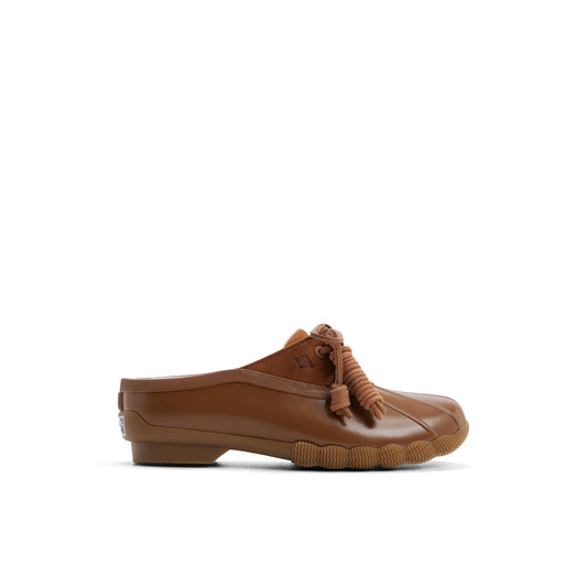 Sperry Saltwater Duck Mule Clog Tan