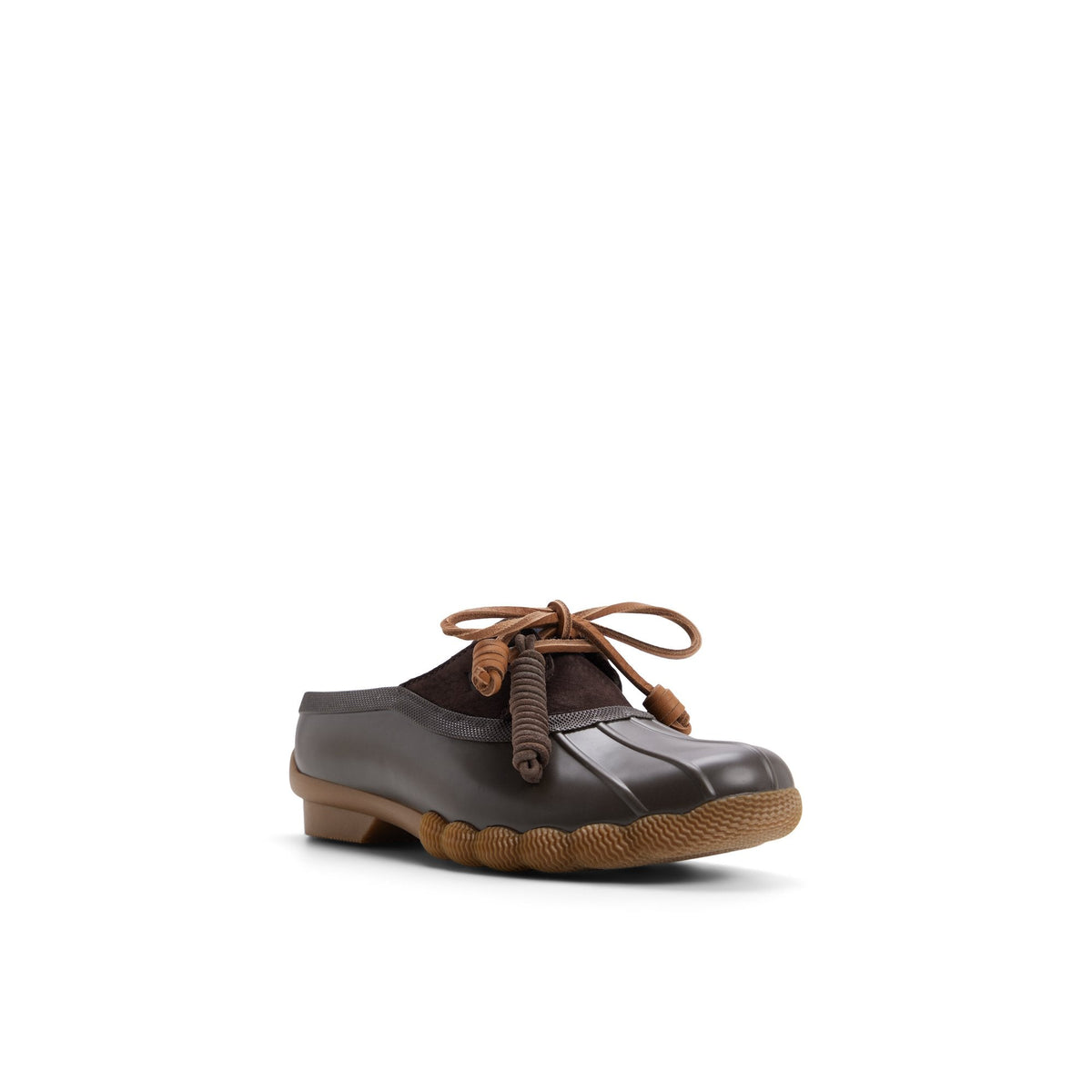 Sperry Saltwater Duck Mule Clog Dark brown