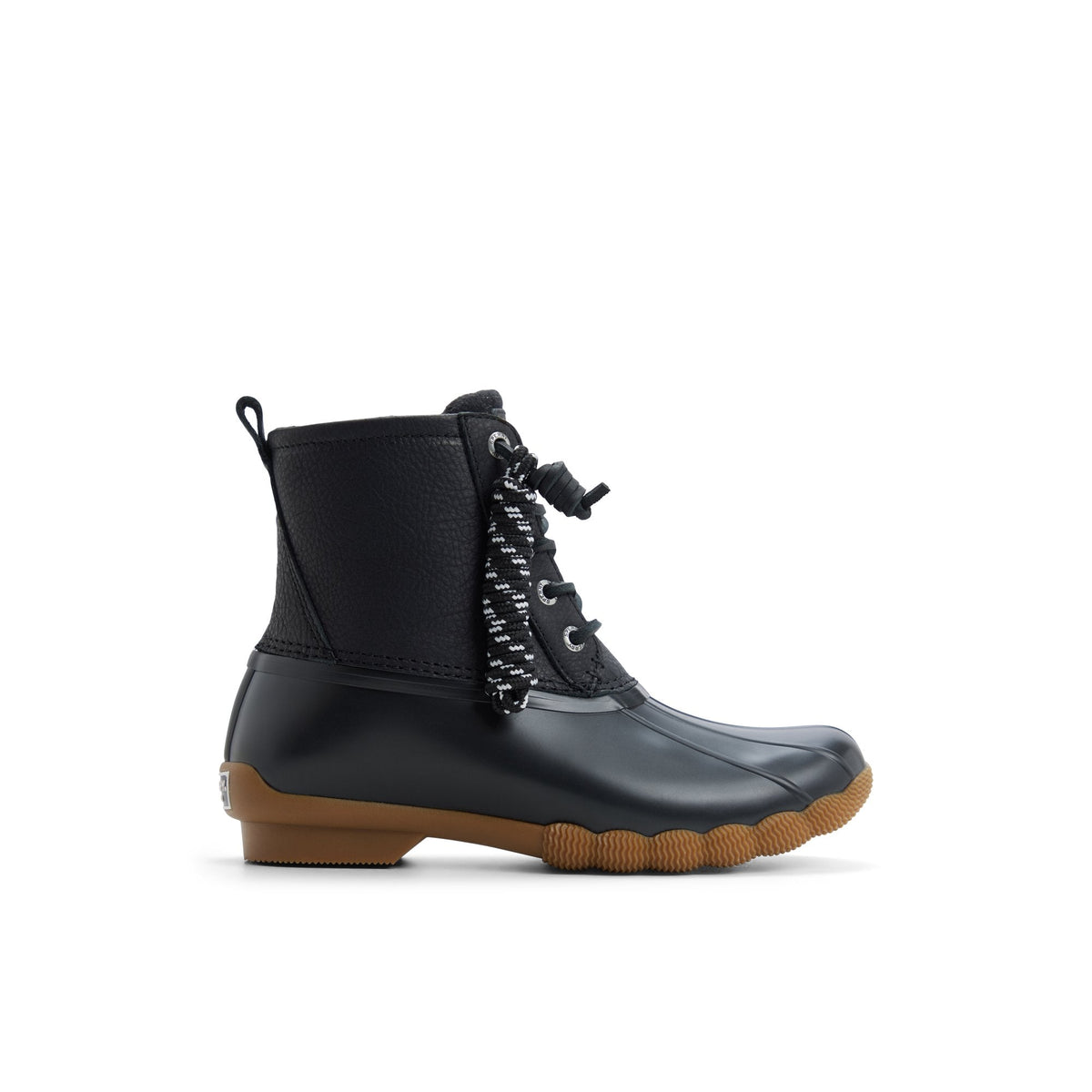 Sperry Saltwater Duck Lug Boot Black