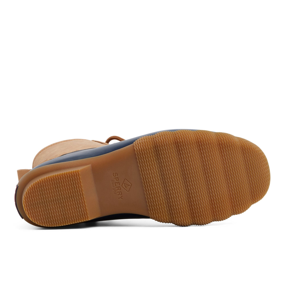 Sperry Saltwater Duck Lug Boot Navy