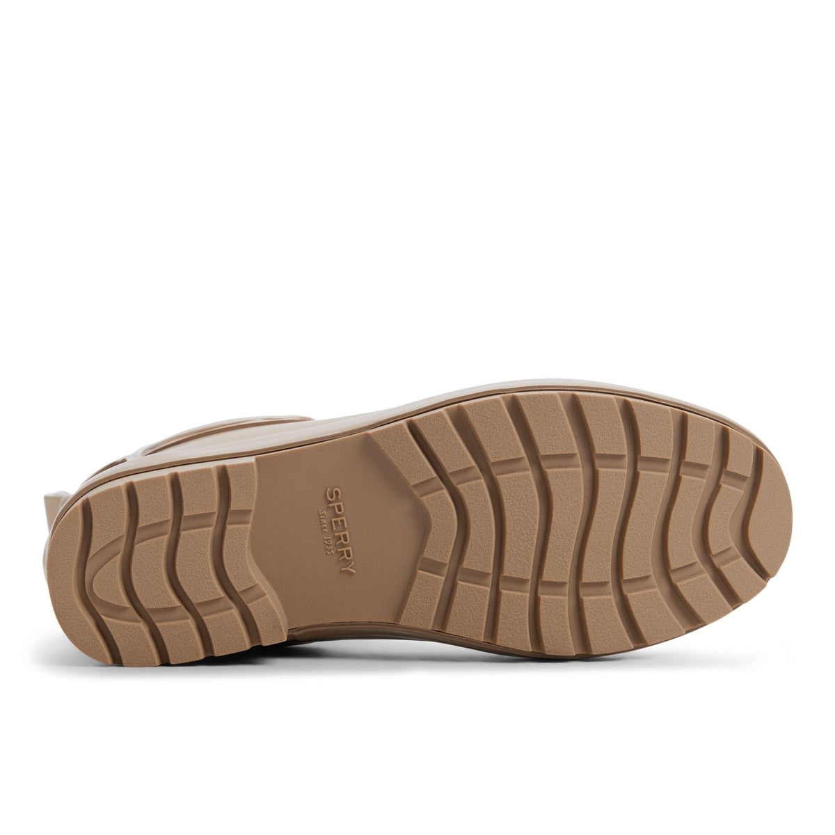 Sperry Drizzle Chelsea Rain Boot Taupe
