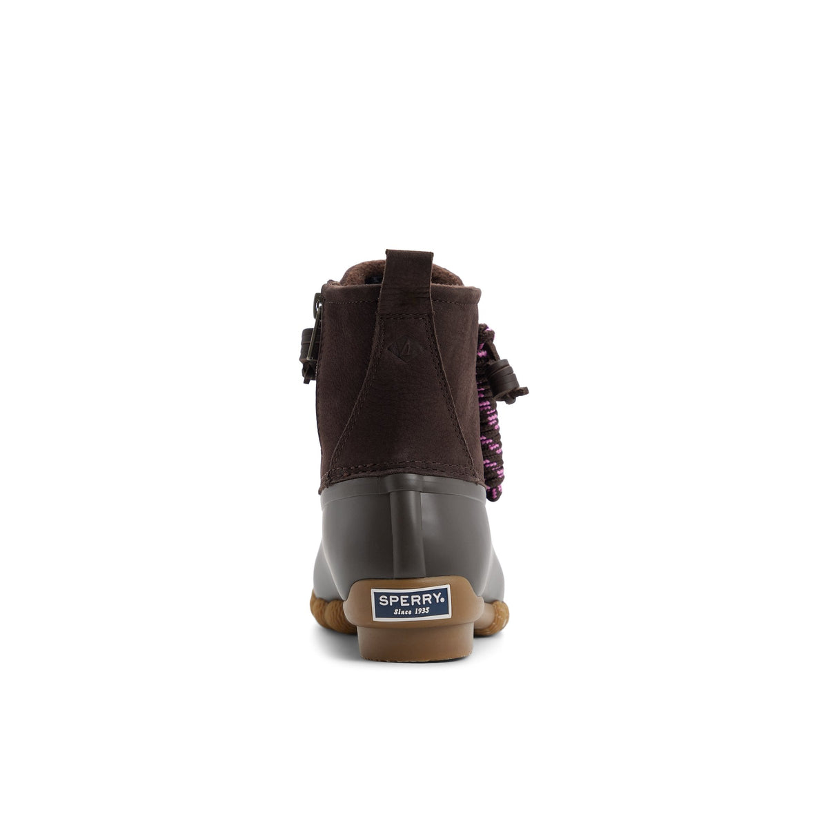 Sperry Saltwater Duck Lug Boot Dark brown