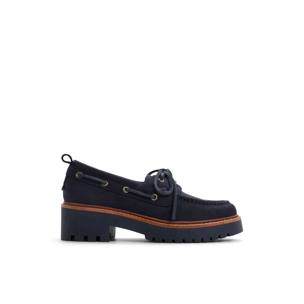 Sperry Authentic Original 2 Eye Lug Boat Shoe Navy