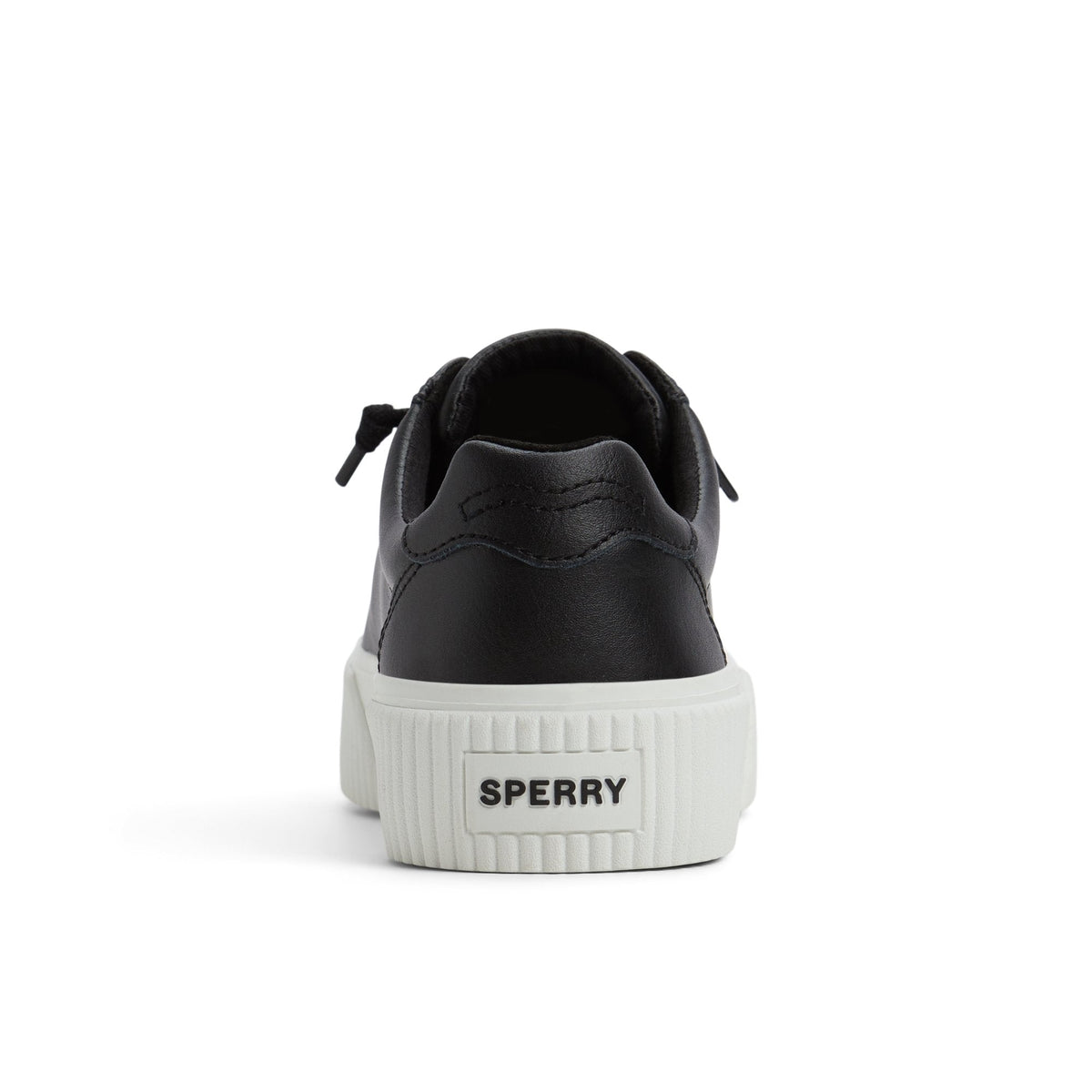 Sperry Bermuda Lace to Toe Platform Sneakers Black