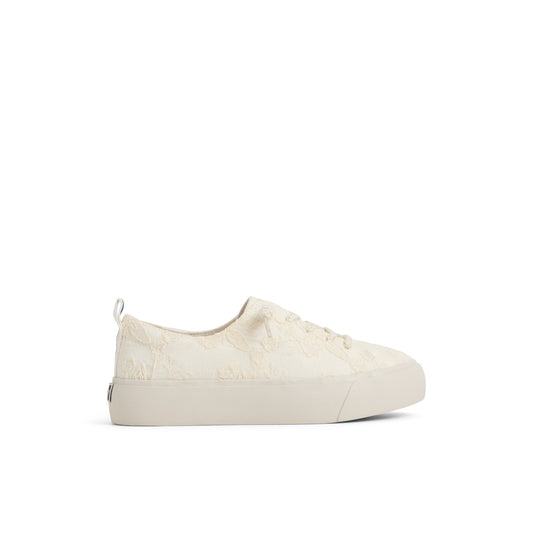 Sperry Cove Lace to Toe Sneaker Cream
