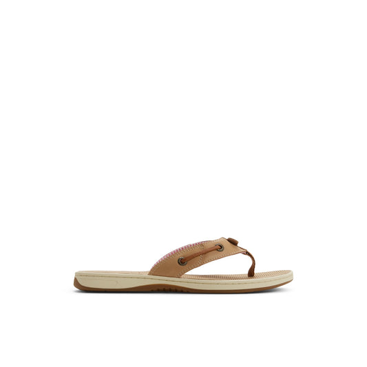 Sperry Seafish Flip Flop Sandal Tan
