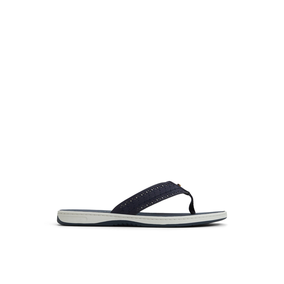 Sperry Seafish 3 Flip Flop Sandal Navy