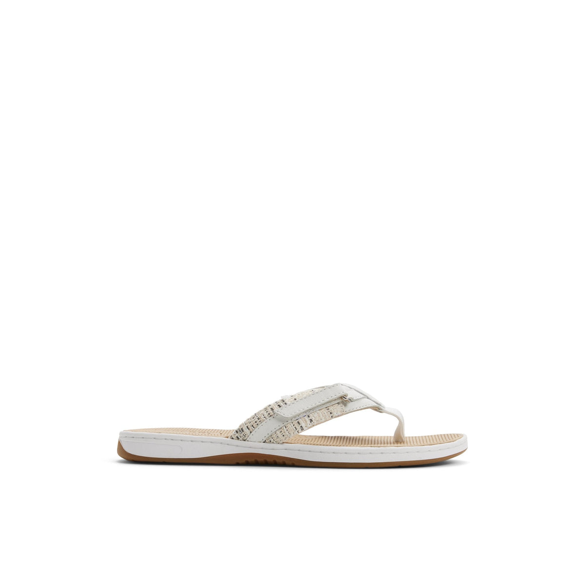 Sperry Seafish 1 Thong Sandal White