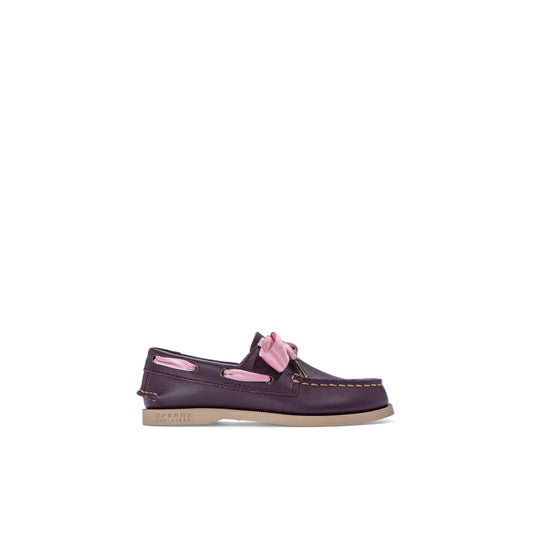 Sperry Authentic Original 2-Eye Junior Boat Shoe Dark purple