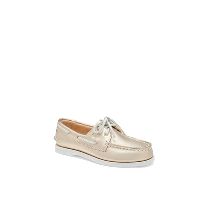 Sperry Authentic Original 2-Eye Junior Boat Shoe Gold