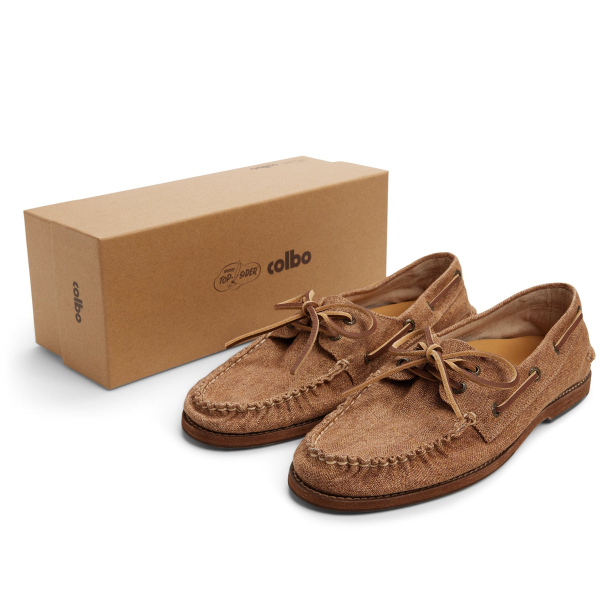 Sperry Sperry x Colbo Authentic Original 2-Eye Boat Shoe Washed Linen