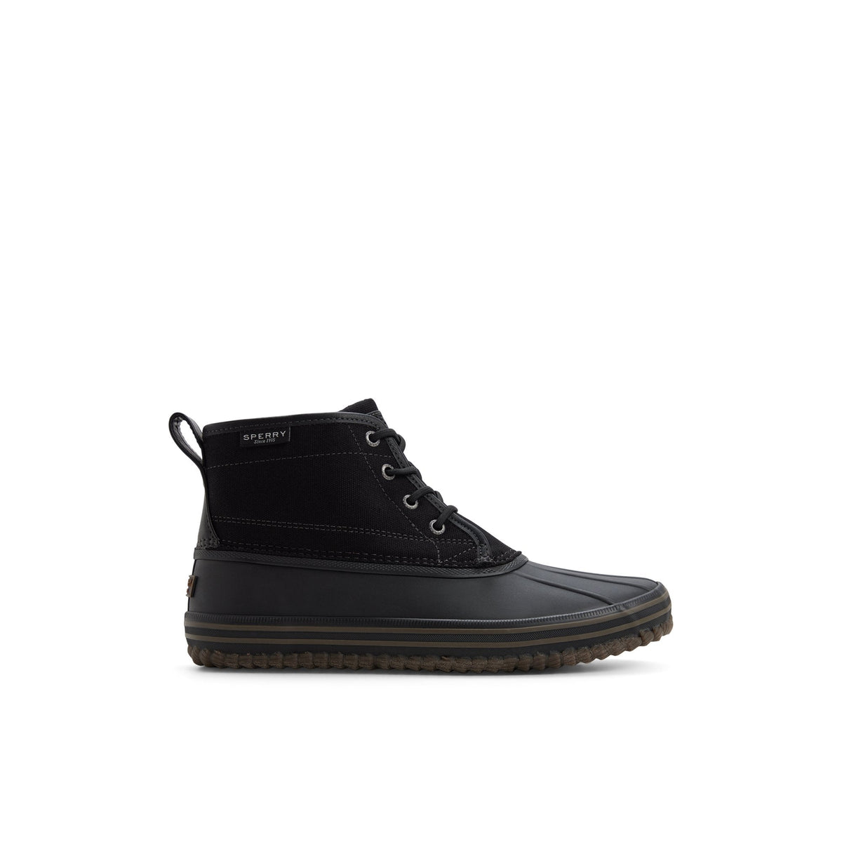 Sperry Smythe Duck Chukka Slip On Black