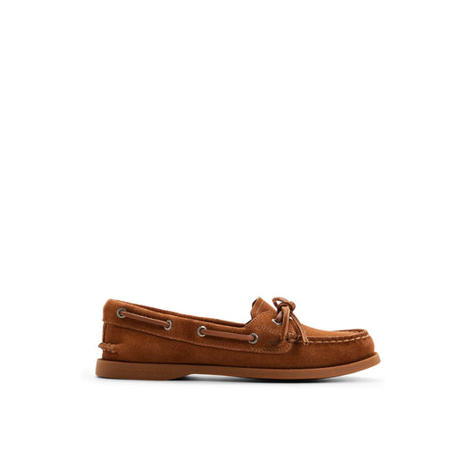 Sperry Authentic Original 1 Eye Boat Shoe Tan suede