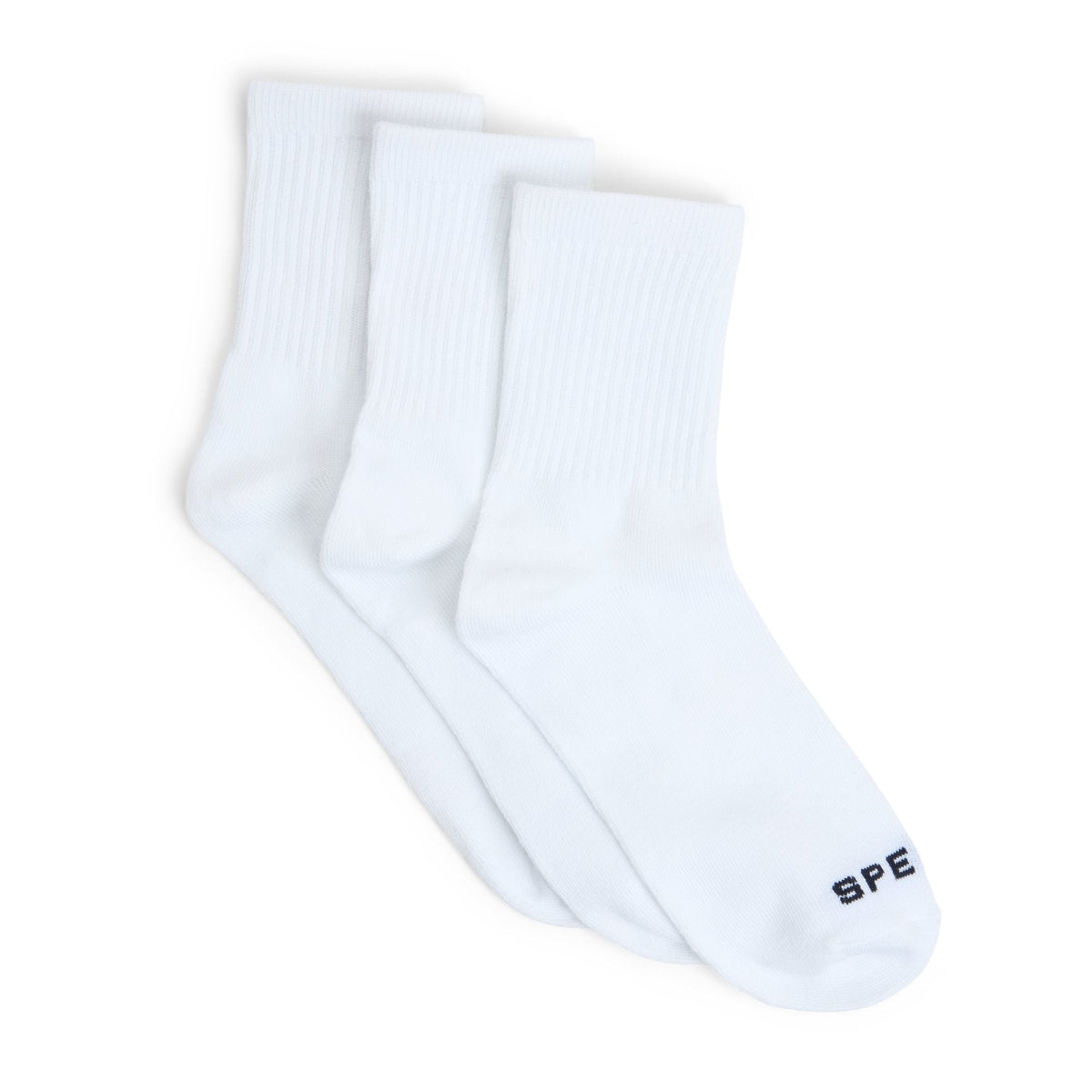 Sperry Ladies 3-Pack Short Crew Socks White