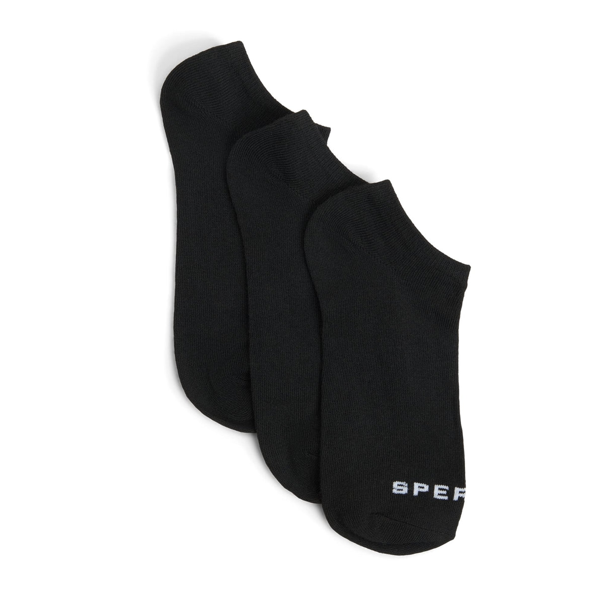 Sperry Ladies 3-pack Low Knit Socks Black