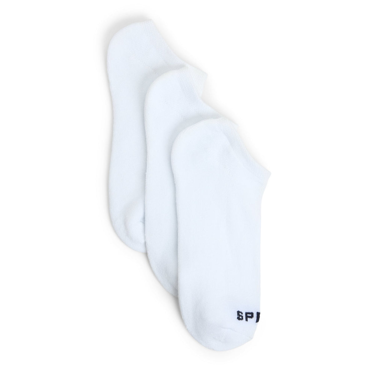 Sperry Ladies 3-Pack No-Show Socks White