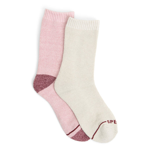 Sperry Ladies 2-Pack Yarn Boot Sock Rose